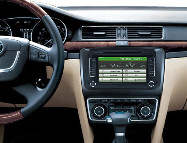 Встановлення та продаж штататних головних пристроїв для Шкода Skoda у Львові, Київі